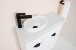 ADP TOPSJOY2819W JOY ROUND SEMI INSET BASIN GLOSS/MATTE WHITE