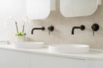 ADP TOPTRES400 RESPECT ROUND SEMI INSET BASIN GLOSS/MATTE WHITE