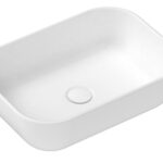 ADP TOPCSTA4632 STADIUM RECTANGULAR ABOVE COUNTER BASIN GLOSS/MATTE WHITE