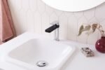 ADP TOPTHON3737 HONOUR SQUARE INSET BASIN GLOSS/MATTE WHITE