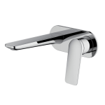 ABEY 7B-WS165 VELA WALL SET WITH 165MM WALL SPOUT GARETH ASHTON CHROME & COLOURED