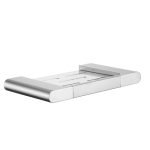 BADUNDKUCHE BK310 KOMPAKT RUND SOAP TRAY CHROME AND COLOURED