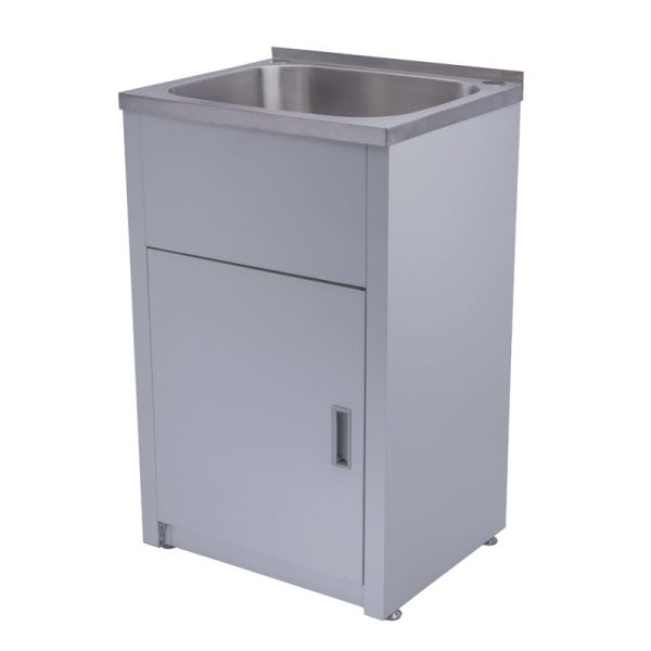 BADUNDKUCHE BK35L TRADITIONELL 35L COMPACT LAUNDRY TUB & CABINET STAINLESS STEEL