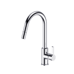 BADUNDLKUCHE BKM215 RUND ROUND PULL POT SINK MIXER CHROME AND COLOURED