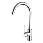 BADUNDKUCHE BKM2501 MORGAN RUND GOOSENECK SINK MIXER CHROME AND COLOURED