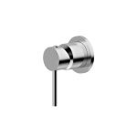 BADUNDKUCHE BKM2504 MORGAN RUND SHOWER/BATH MIXER CHROME AND COLOURED