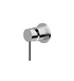 BADUNDKUCHE BKM2504 MORGAN RUND SHOWER/BATH MIXER CHROME AND COLOURED