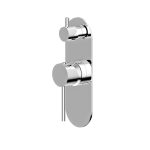 BADUNDKUCHE BKM2505 MORGAN RUND SHOWER DIVERTER MIXER CHROME AND COLOURED