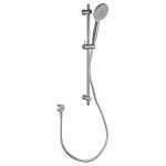 BADUNDKUCHE BKS100 HANDEL RUND MULTI-FUNCTION SLIDING RAIL SHOWER CHROME AND COLOURED