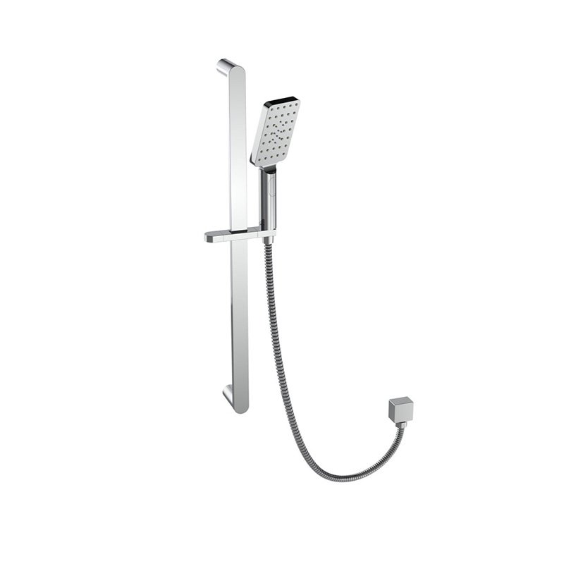 BADUNDKUCHE BKS108 HANDEL OVAL MULTIFUNCTION SLIDING SHOWER ON RAIL CHROME AND COLOURED