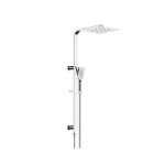 BADUNDKUCHE BKSR403 LUXUS MULTIFUNCTION SHOWER WITH 250MM OVERHEAD RAIN SHOWER CHROME AND COLOURED