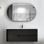 INSPIRE BY1200B BYRON WALL HUNG VANITY 1200 CABINET ONLY BLACK OAK