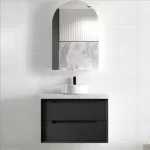 INSPIRE BY750B BYRON WALL HUNG VANITY 750 CABINET ONLY BLACK OAK