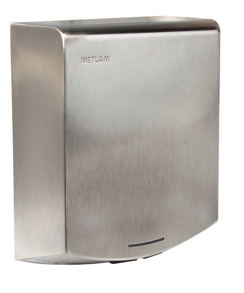 ECLIPSE SLIMLINE AUTOMATIC OPERATION HAND DRYER SATIN STAINLESS STEEL METLAM ML_ECLIPSE05_SS