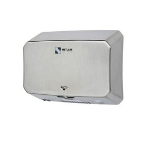 ECOSLENDER SLIMLINE AUTOMATIC OPERATION HAND DRYER SATIN STAINLESS STEEL METLAM ML_ECOSLENDER05_SS