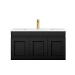 INSPIRE HPM900B HAMPTON MARK II WALL HUNG VANITY 900 CABINET ONLY MATTE BLACK