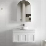 INSPIRE HPM900W HAMPTON MARK II WALL HUNG VANITY 900 CABINET ONLY MATTE WHITE