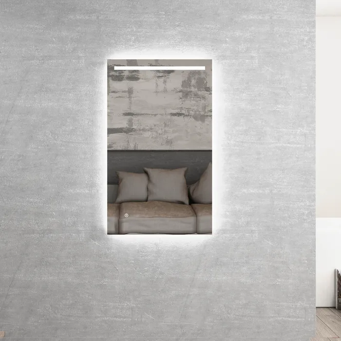 LED-10060 INSPIRE LED-10060 RECTANGULAR BACKLIT LED MIRROR BOSTON 1000 FRAMELESS