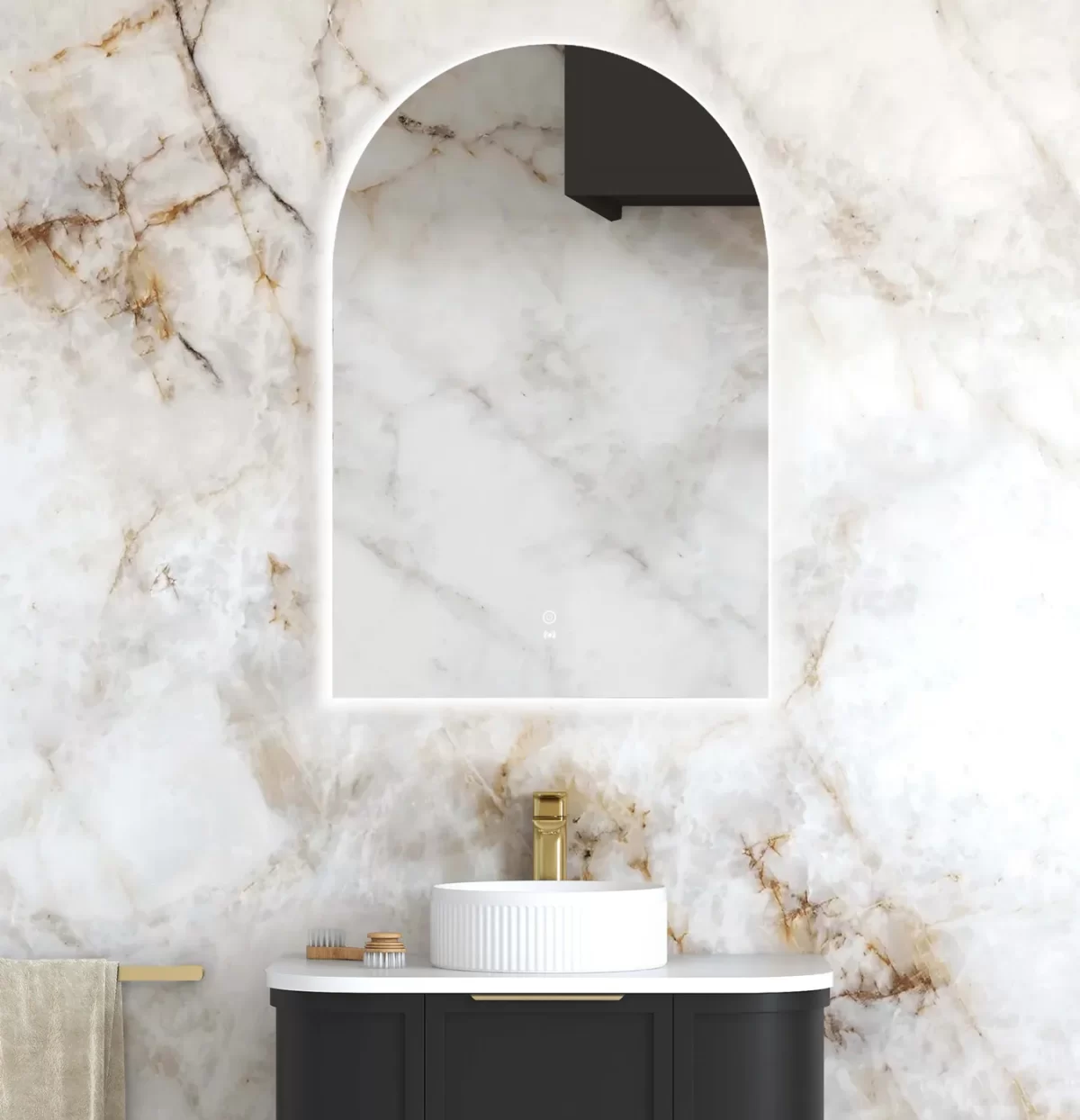 OTTI LED-AR9060N LED MIRROR ARCHIE 900X600 FRAMELESS MIRROR