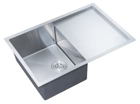 INSPIRE M-CBS-811-74 ZUE SINGLE BOWL KITCHEN / LAUNDRY SINK STAINLESS STEEL