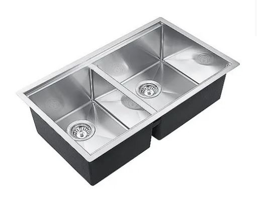 INSPIRE M-RF-820A ARF DOUBLE BOWL KITCHEN / LAUNDRY SINK STAINLESS STEEL