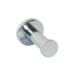LACHLAN SERIES ROBE HOOK - ROUND MOUNTING BRIGHT CHROME PLATE METLAM ML6230