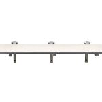 ACCESSIBLE FOLDING SHOWER SEAT - 960MML * 400MMW - PHENOLIC SATIN STAINLESS STEEL FRAME METALM ML991_PH