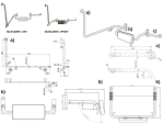 ACCESSIBLE 90° GRAB RAIL AND BACK REST SET WITH PADDED BACK REST, RIGHT HAND SATIN STAINLESS STEEL METLAM MLR120RH_SET