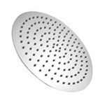 INSPIRE PSSH8 PAVIA ROUND STAINLESS STEEL SHOWER HEAD 200 CHROME AND BLACK