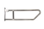 PULL DOWN PEENED GRAB RAIL SATIN STAINLESS STEEL METLAM SMR55P