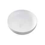 INSPIRE SSB3939 LONDON SOLID SURFACE ROUND ABOVE COUNTER BASIN MATTE WHITE