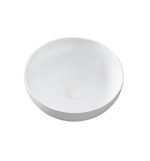 INSPIRE SSB3939 LONDON SOLID SURFACE ROUND ABOVE COUNTER BASIN MATTE WHITE