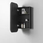 INSPIRE SSQ9045B NEWPORT WALL HUNG SHAVING CABINET 900 BLACK OAK