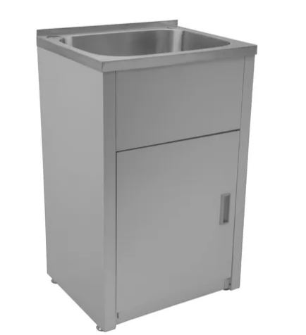 INSPIRE VLT45LC COMPACT LAUNDRY TUB 45L STAINLESS STEEL
