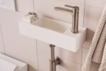 ADP TOPSEON45W EON RECTANGULAR WALL HUNG BASIN GLOSS WHITE
