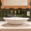 ADP BT120 FIORE TRIANGULAR ABOVE COUNTER BASIN GLOSS WHITE