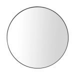 ROUND FRAMED MIRROR ALORA MIRROR MATTE BLACK SMALO7070BK ADP