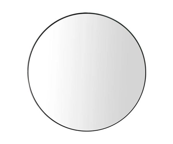 ROUND FRAMED MIRROR ALORA MIRROR MATTE BLACK SMALO7070BK ADP