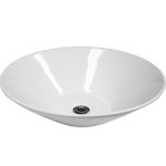 ABOVE COUNTER BASIN ATLAS GLOSS WHITE TOPCATLWH ADP
