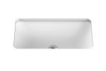 RECTANGULAR UNDER-COUNTER BASIN GLORY GLOSS/MATTE WHITE TOPTGLO5536 ADP