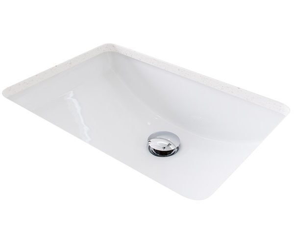 RECTANGULAR UNDER-COUNTER BASIN GRAVITY GLOSS WHITE TOPCGRA5237 ADP