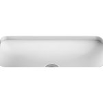 RECTANGULAR UNDER-COUNTER BASIN HOPE GLOSS/MATTE WHITE TOPTHOP5026 ADP