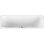RECTANGULAR INSET BASIN HOPE GLOSS/MATTE WHITE TOPTHOP5026 ADP