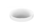 ROUND SEMI INSET BASIN JOY GLOSS/MATTE WHITE TOPSJOY2819W ADP
