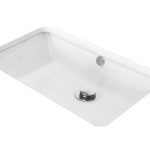 RECTANGULAR UNDER-COUNTER BASIN NESA GLOSS WHITE TOPCNES5234 ADP