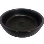 ROUND ABOVE COUNTER BASIN RESORT MATTE BLACK TOPCRESBK ADP