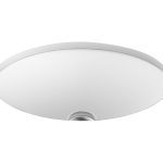 OVAL UNDER-COUNTER BASIN SINCERITY GLOSS/MATTE WHITE TOPTSIN5037 ADP