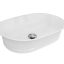 OVAL ABOVE COUNTER BASIN TITAN GLOSS HWITE TOPCTITWH ADP