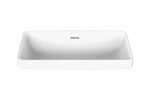 RECTANGULAR SEMI INSET BASIN ZEYA GLOSS/MATTE WHITE TOPSZEY5832W ADP