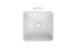 SQUARE SEMI INSET BASIN SAVA GLOSS/MATTE WHITE TOPSSAV3232W ADP